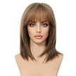 Magnolia-DWY MiraScalp 14-Inch Short Platinum Blonde Bob Wig