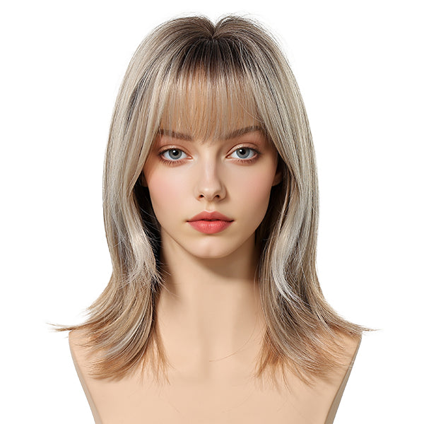 Restocked! Loni Mini C- NEW! DWY 16-Inch Short Wave Glueless Synthetic Wig