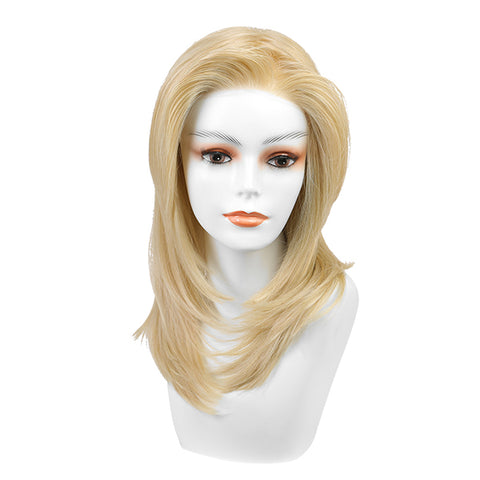Tanya-DWY Mono Lace Front Free Part Short Natural Wavy Glueless Synthetic Wig