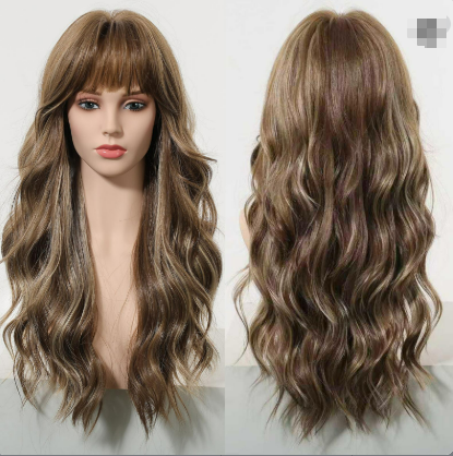 Restocked! Loni Plus C-DWY New Technology! Bionic Silk Top 24-Inch Long Wave Light Brown Glueless Synthetic Wig