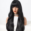 (Us Only)Sunday-DWY Light Caramel Blonde Tresses Wavy Synthetic Wig With Bangs
