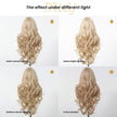 Mae-DWY 28-Inch Wavy Glueless Lace Front Wig for Women