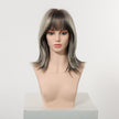 Faith C-DWY New Technology! Bionic Silk Top 14-Inch Long Wave Brown  Blonde Glueless Synthetic Wig
