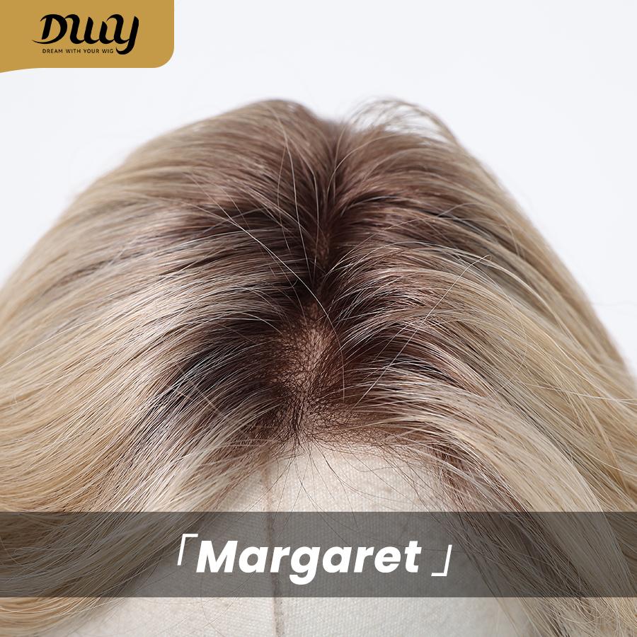 Margaret-DWY Mono Lace Front Free Part Short Curly Classical Synthetic Wig