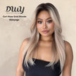 Pre Order!Cori-NEW! DWY 13×4 Lace Front Free Part Long-Length Straight Pink Brown Glueless Synthetic Wig