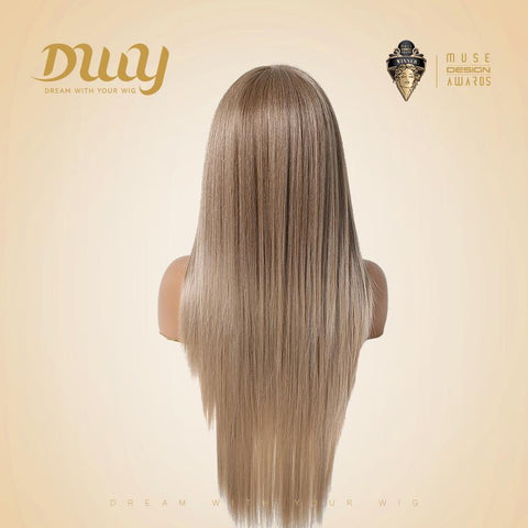 Jess-DWY Lace Front 13×6 Free Part Blonde Straight Baby Hair Synthetic Wig