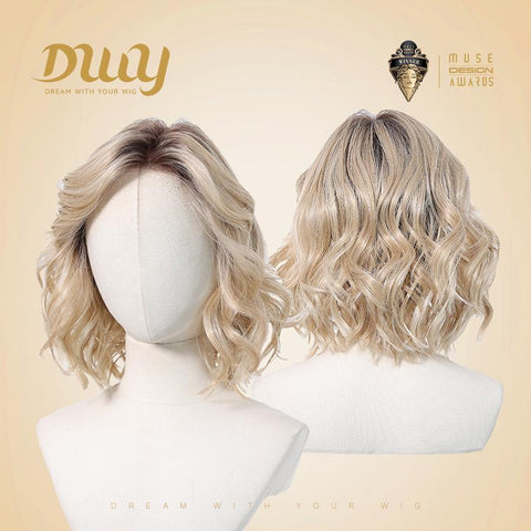 Margaret-DWY Mono Lace Front Free Part Short Curly Classical Synthetic Wig