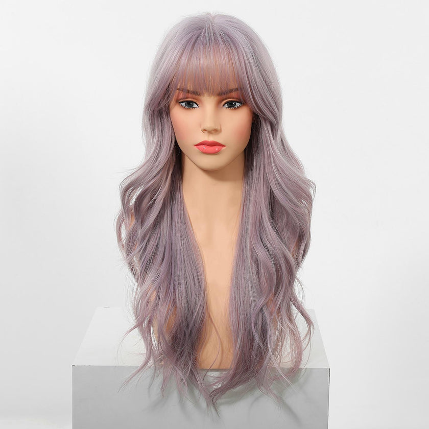 Restocked! Loni-Best Seller DWY MiraScalp Long Wave Versatile Babe Light Glueless Synthetic Wig