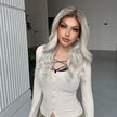 Amanda- DWY 13×6 Lace Front Free Part Mid-Length Water Wave Syn
