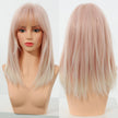 Zinnia - DWY 16-Inch MiraScalp Tea Brown Mid-Length Layered Straight Wig