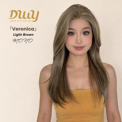 Restocked!-Veronica - DWY Mono Lace Front Glueless Synthetic Wig 20 Inch