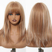 Zinnia - DWY 16-Inch MiraScalp Tea Brown Mid-Length Layered Straight Wig