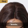 Annie C-DWY Pre-cut T-Part Lace Wig Long Curly Synthetic Wig