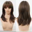 Ember-DWY 18-Inch MiraScalp Mid-Length Straight Grey Black Wig